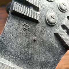 新品 23.5cm レディース ブーツ ブラック 厚底 シューズ サイドゴア 識別番号:【B145-S】の画像