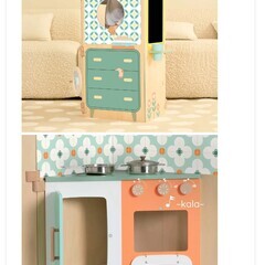 4面折りたたみ⭐️Classic WORLDのおままごとキッチン👩‍🍳の画像