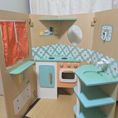 4面折りたたみ⭐️Classic WORLDのおままごとキッチン👩‍🍳の画像