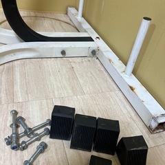 サンドバッグのスタンドの画像