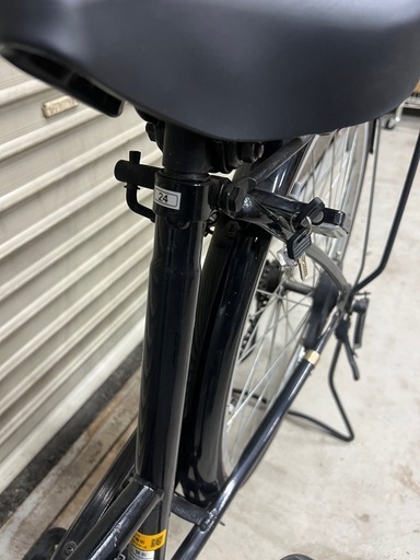 美品　自転車　24インチ　鍵2個付