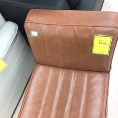 【ジャングルジャングル和歌山店】【Wa3354】一人用ソファ　茶　リユースショップ リサイクルショップ 中古家具 中古家電 中古自転車 古着 冷蔵庫の画像