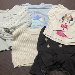 女の子　キッズ　110 長袖の画像