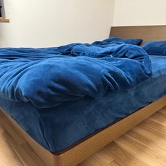 寝具オールセット　ダブルベッド　掛け布団　枕　カバー　防水敷きパッドの画像