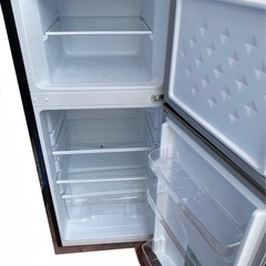 2ドア冷凍／冷蔵庫 ARM-118L02BK Grand Line 2019年製の画像