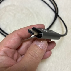 iPhoneをテレビ等に投影するケーブルの画像