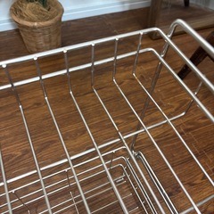 ✴︎美品✴︎水切りラック 伸縮可能の画像