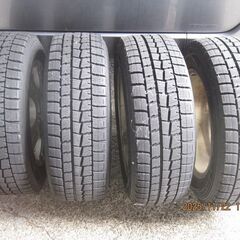 14インチ　185/65R14　アルミ付きスタッドレス　４本セットの画像