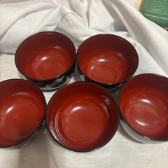 桂由美　椀5個セットの画像