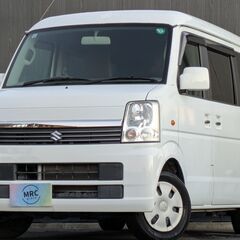 ★福祉車両！実走行3.7万キロ！エブリィワゴン【車いす移動車後部電動固定リアシート付】バックカメラ！社外メモリーナビ！両側スライド！の画像