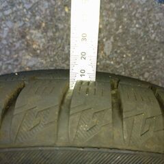 スタッドレスタイヤ ホイール付き　155/65 R14 の画像