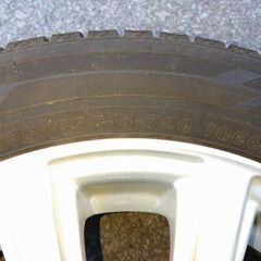 スタッドレスタイヤ ホイール付き　155/65 R14 の画像