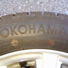 スタッドレスタイヤ ホイール付き　155/65 R14 の画像