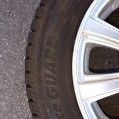 スタッドレスタイヤ ホイール付き　155/65 R14 の画像