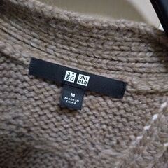 ユニクロ　レディース　美品　カーディガン　冬物　の画像