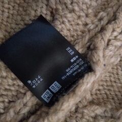ユニクロ　レディース　美品　カーディガン　冬物　の画像
