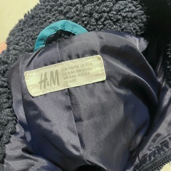 H&M   ボア　アウター 5-6mの画像