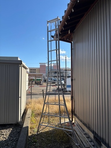 アルミ三脚 園芸ハシゴ11段