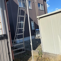 アルミ三脚 園芸ハシゴ11段 の画像