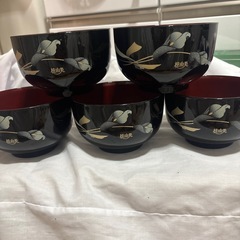 桂由美　椀5個セットの画像