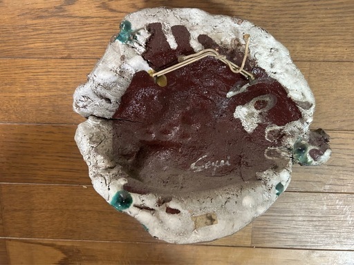 森正陶芸のセーエー陶器（SEYEI）による魚の壁掛けオブジェ (ひろぶ