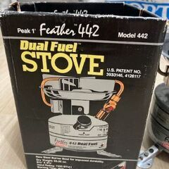 コールマン Coleman PEAK1 シングルバーナー Feather 442　オマケ燃料付きの画像