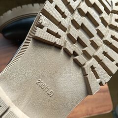 新品 23cm レディース ブーツ ブラック 厚底 シューズ サイドゴア 識別番号:【B147-S】の画像