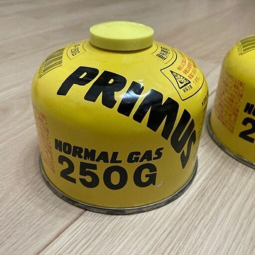 イワタニ プリムス PRIMUS シングルバーナー P-2243 & IP-250G ノーマルガス（小）×2個セット