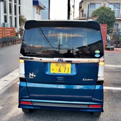 ホンダのN box カスタム年式24年車検は令和９年11月までの画像