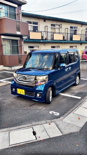 N-BOX カスタム　H28年　車検満タン ホンダのN box カスタム年式24年車検は令和9年11月まで (田中) 法界院