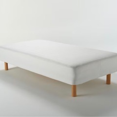 11／26 まで！🙇🏻‍♀️  脚付
マットレス・高密度ポケットコイル・シングル（スチールメッシュ・洗えるカバー）の画像