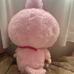 モンチッチピンクぬいぐるみの画像