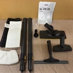 ★年末大掃除に！★KARCHER ケルヒャー 2021年製　スチームクリーナー SC JTK 20 セット ※商品の状態等は現物にてご確認ください。の画像