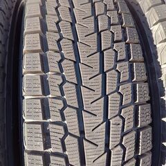 冬 ジムニー シエラ ノマド【~95％ 富山】スズキ エスクード １５インチ 195/80R15 ヨコハマ ★美品★アルミホイール【富山】中古4本 PCD139.7 シェラ Jeep ジープ の画像