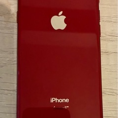 SIMフリー　MRRY2J/A iPhone 8 64GB レッド 正規品バッテリー100%の画像