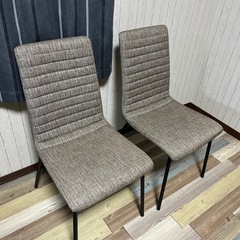 (セット売り)テーブル　椅子2つの画像