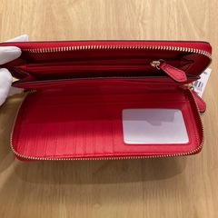コーチ　コンチネンタルレッド長財布H①【新品未使用】の画像