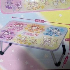 サンリオ クロミ マイメロ おジャ魔女どれみ テーブルの画像