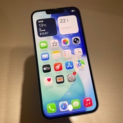 美品  iPhone13 128GB ホワイトの画像