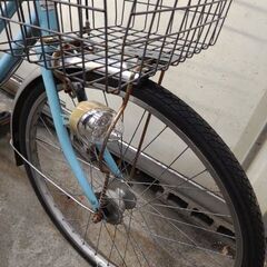 オートライト変速付中古自転車さび多め特価の画像