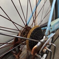 オートライト変速付中古自転車さび多め特価の画像