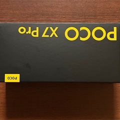Xiaomi POCO X7 Pro ブラック ほぼ新品の画像
