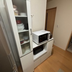 レンジ台・食器棚　ニトリ　フォルムシリーズ　　の画像