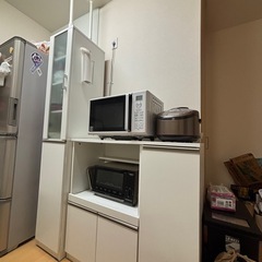 レンジ台・食器棚　ニトリ　フォルムシリーズ　　の画像