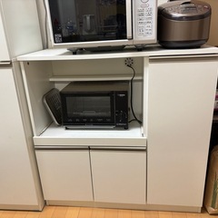 レンジ台・食器棚　ニトリ　フォルムシリーズ　　の画像