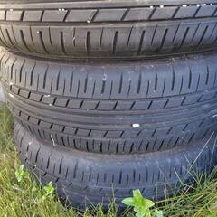 ヨコハマタイヤ　175 65R 15　ホイール付き（ノーマルタイヤ）の画像