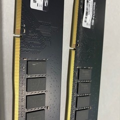 [受け渡し確定済]PCメモリ2枚セット(8GBx2 16GB)　8GB DDR4 2400  2枚セット の画像