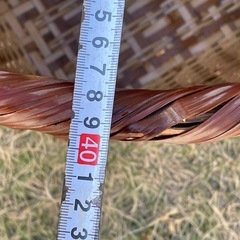 竹籠　民芸品の画像