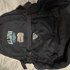 バスケ リュックサック 黒の画像