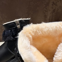 ベビーブーツ ブラック 12.5cmの画像